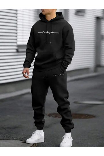 Hooded Tracksuit Set87