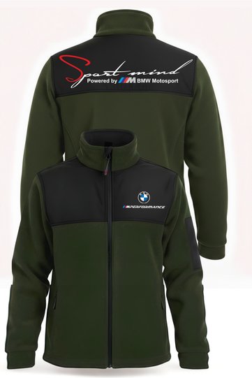 ملابس عمل BMW M Sport مطبوع مقاومة للبرد والرياح