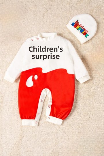 Surprise Egg Double Baby Set Kinder Jumpsuit