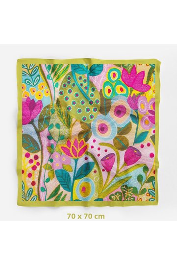 Nature's Dream Pattern 70*70 cm Bandana/Scarf