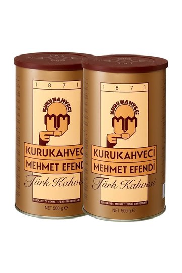 Turkish Coffee 2 X 500 Gr - Tin