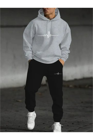 Hooded Tracksuit Set11