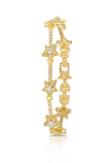 Yıldız Women's Bracelet Gold Color Blk-M7044-S