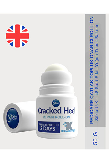 U.K Pedicare Çatlak Topuk Onarıcı Roll-On – 48 Saat Etkili Yoğun Bakım 50 ml