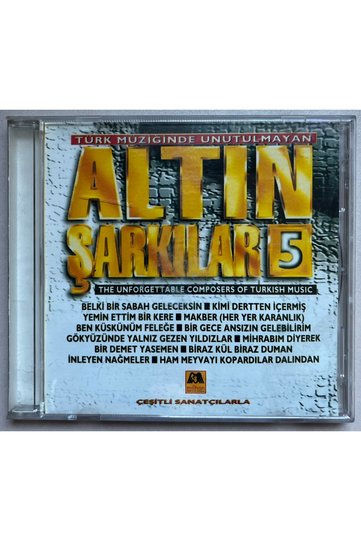 Unforgettable Golden Songs in Turkish Music 5 Cd (Original Period Edition Cd)