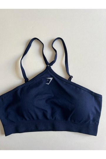 Gym Halterneck Sports Bra Bustier Top