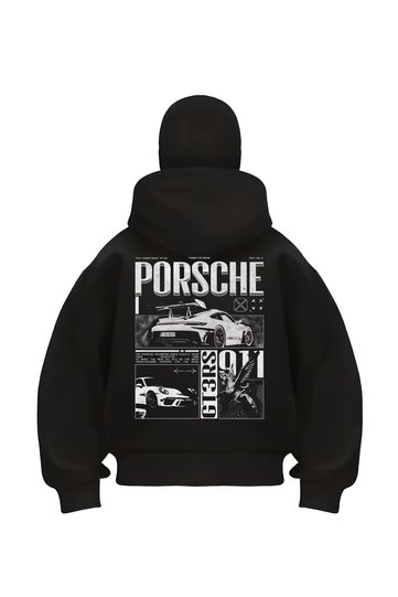 Snow Masked Ninja Porche Unisex Sweatshirt Cardigan 3 Thread Ş Fleece-Lined Thick Fleece