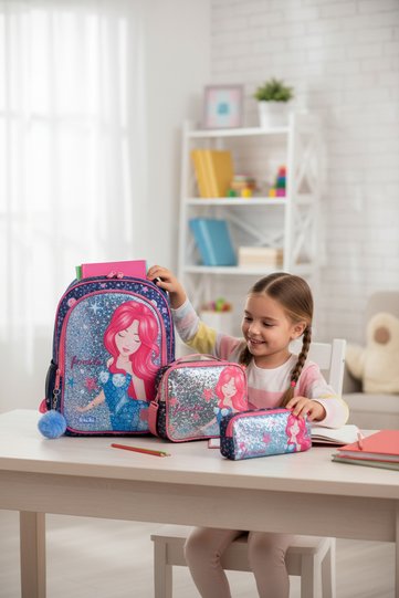 1661 Anatomical Back Built Girls and Boys Primary School Bag