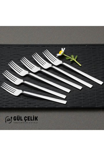 Dinner Forks 12-Piece Plain Model 18/0 Quality