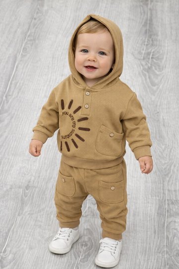 Premium Embroidered Top and Bottom Baby Boy Set Tkm01