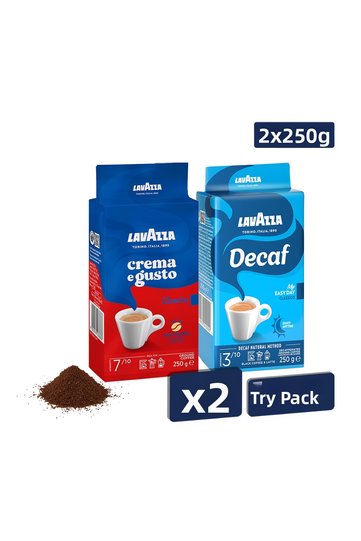 Crema E Gusto + Decaf My Easy Day Classico Filter Coffee (250Gr) 2 Pack