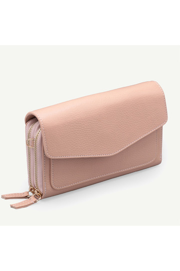 Uderra Women's Genuine Leather Powder Floater Leather Wallet Shoulder Bag- S1Kz0334 Powder Floater Leather Wallet