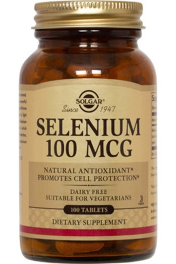 Selenium 100 Mg 100 Tablets