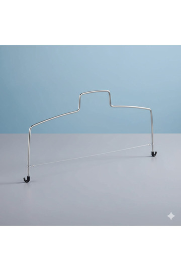 Adjustable Cake Folding Wire - Sponge Cake Slicer Even Cutting Attachment - Stainless Steel