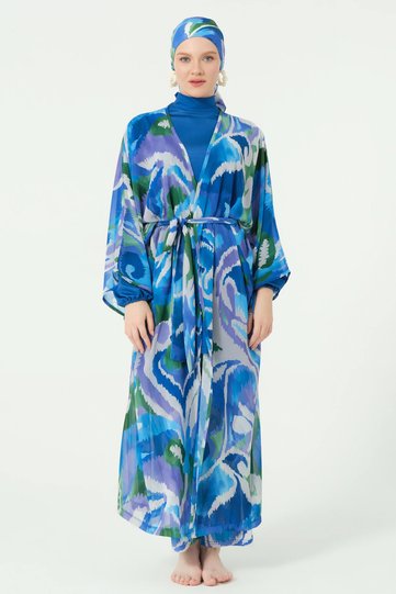Morena Patterned Hijab Swimsuit