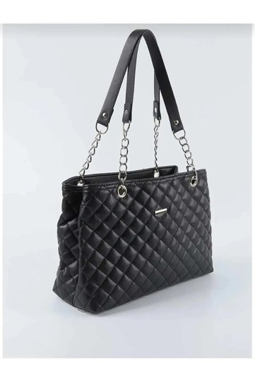 Alw-0012 Women's Black Shoulder and Hand Bag