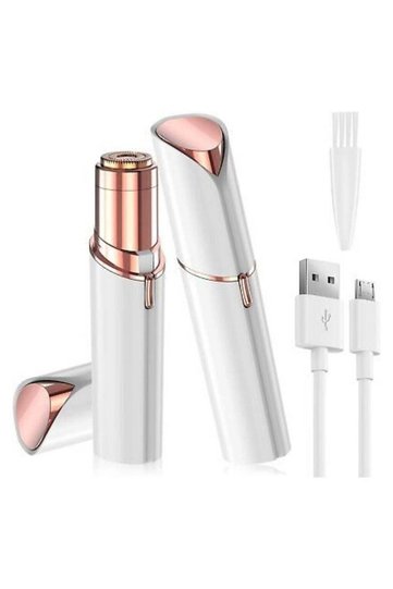 Painless Flawless Facial Hair Remover for Women - Rechargeable Portable Mini Epilator & Trimmer
