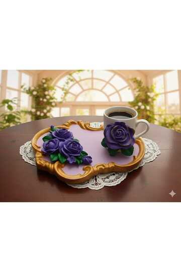 Flower Model Presentation Cup Coffee Cup Model
