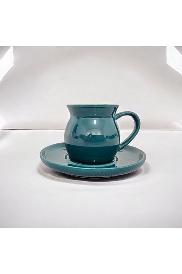 Porcelain Turkish Coffee Cup Set for 1 Person – Stylish Design