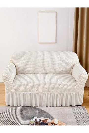 Bürümcük Stretch Fabric Flexible Washable 2 Seater Sofa Cover Sofa Slipcover 115*170