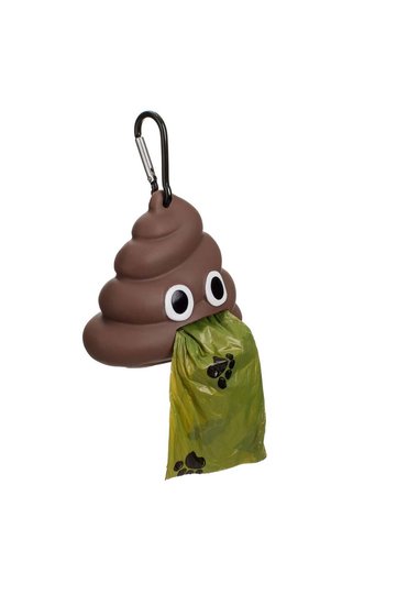 Poopgag keychain with bag