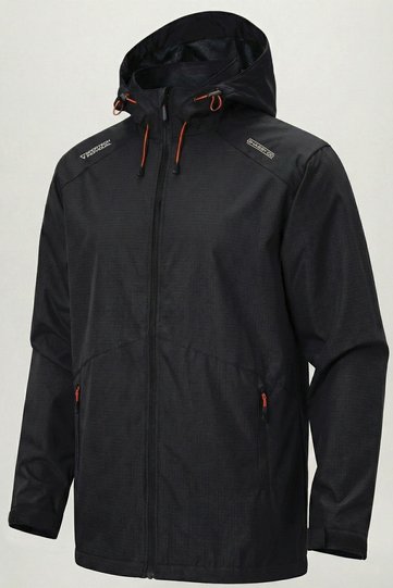 سترة رياضية رجالية مقاومة للرياح/المطر للاستخدام الخارجي مع تفاصيل على الكتف موسمي Füme Sports Jacket
