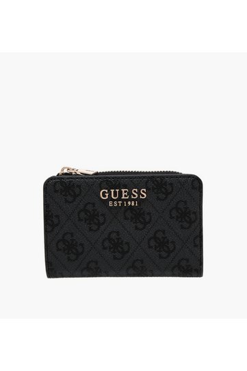 LAUREL II SLG Monogram Print Zip Around Card Holder