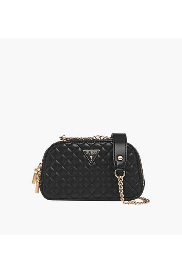 Eco Rianee Quilted Crossbody Bag with Chain Strap