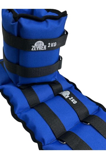 2 kg X 2 Pieces Blue Hand and Foot Weights Sand Weight Set