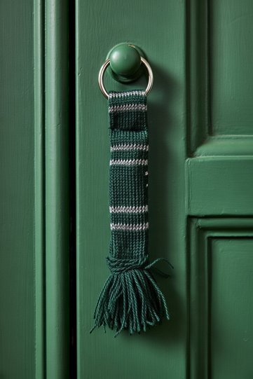 Slytherin Scarf Keychain
