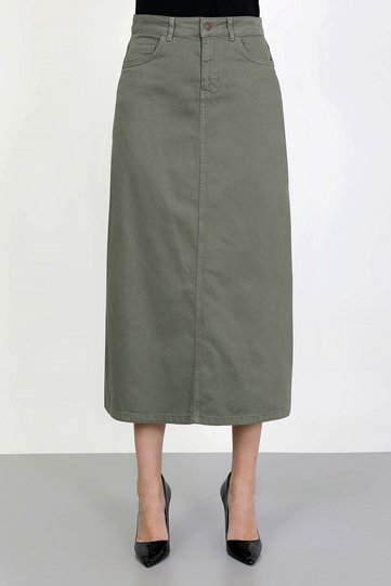 Hijab Skirt Khaki