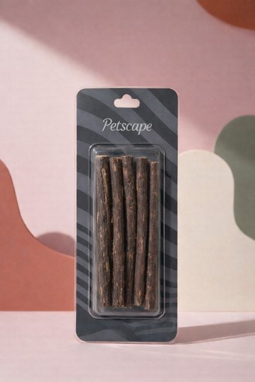 Matatabi Cat Chew Stick Natural Matatabi Cat Toy Natural Dental Chew Stick 12-Pack