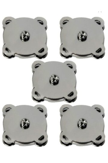 10 Pieces of Smoked Color with Snap-On Bag Magnets