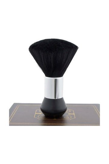 Knob-Shaped Shaving Brush Barber Neck Brush Hairdressers' Choice Barber Neck Brush Black