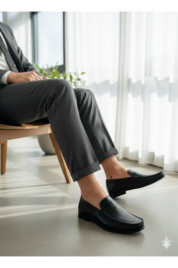Loafer Men's Shoes, 100% Genuine Leather Inside and Out, Comfortable and Suitable for Daily Wear