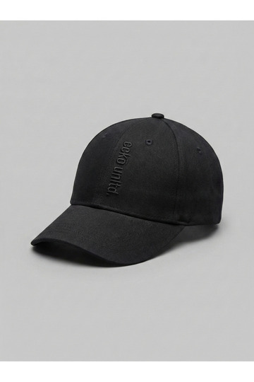 Bartolo Black Baseball Cap Embroidered Unisex Hat
