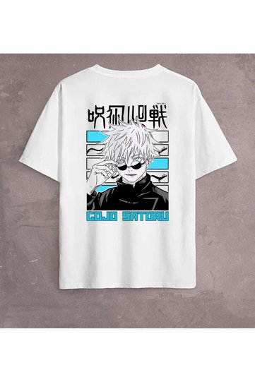 Gojo Satoru Anime Printed Tshirt