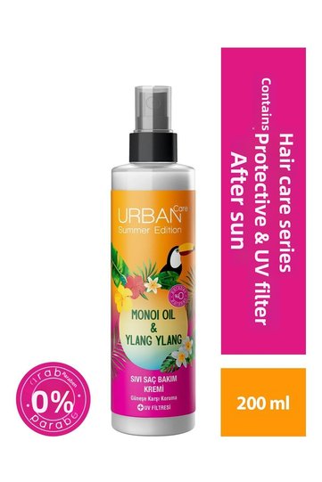 بلسم الشعر السائل URBANCARE SUMMER-MONOİ OIL & YLANG سعة 200 مل