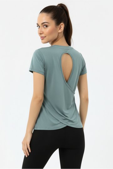 Desire Women's Sports T-Shirt Green