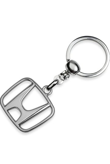 Honda 3D Silver Color Auto Keychain -Civic/Accord/HRV /CRV