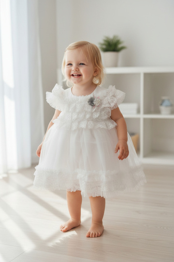 Baby Dress Lined Evening Dress