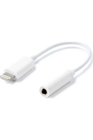 محول سماعة الأذن متوافق مع جهاز Iphone Lightning To Aux 3.5mm Jack Jack Swivel Apparatus