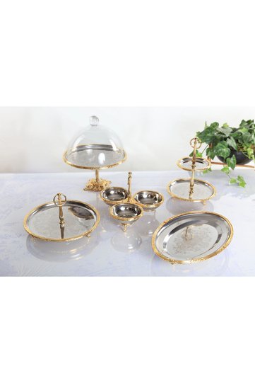 5 Piece Steel Engraved Presentation Set