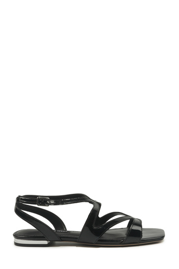 Etrin 6Fx Black Women's Flat Sandals