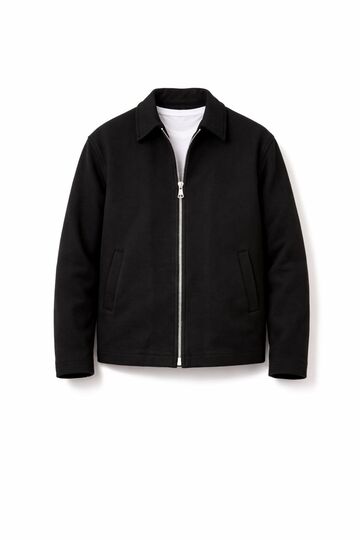 Zippered Cashmere Coat