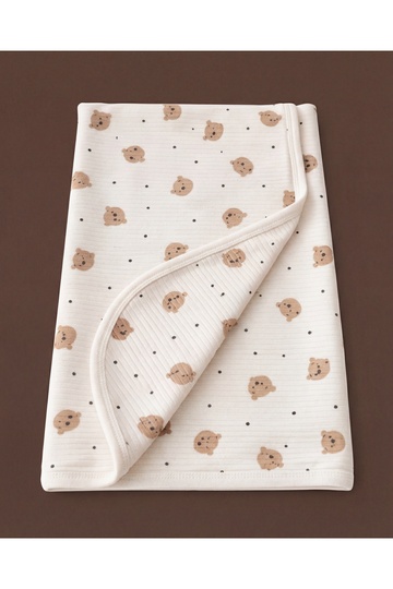 - 100% Cotton Baby Blanket Si |   80X90