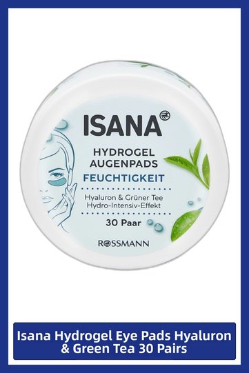 Under Eye Pad Hydrogel Hyaluron & Green Tea, 30 Pairs