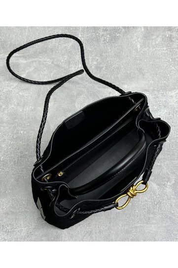 Black Suede Bag