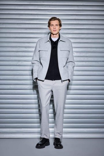 Tailored Regular Fit Straight Leg Trousers F1738Ax25Wn