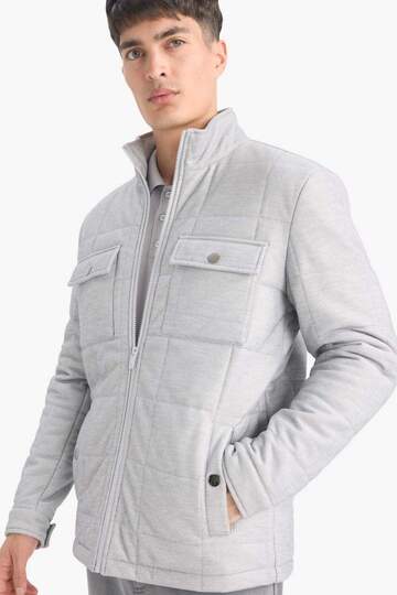 Warm Slim Fit Slim Fit Stand Collar Lined Zipper Pocket Winter Puffy Combed Cotton Coat E7888Ax25Au